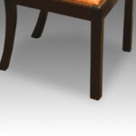 Set of 12 mahogany Georgian style dining chairs Now Sold - Image 3
