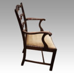 Set of 8 Hepplewhite style ladderback chairs - Image 9