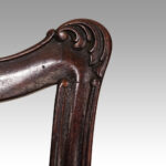 Set of 8 Hepplewhite style ladderback chairs - Image 10