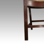 Set of 8 Hepplewhite style ladderback chairs - Image 12