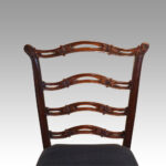 Set of 8 Edwardian ladderback dining chairs - Image 10