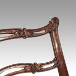 Set of 8 Edwardian ladderback dining chairs - Image 9