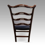 Set of 8 Edwardian ladderback dining chairs - Image 8