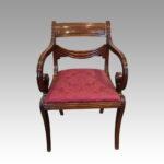 Set of 8 Regency mahogany dining chairs - Image 2