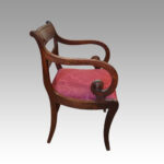 Set of 8 Regency mahogany dining chairs - Image 4
