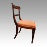 Set of 8 Regency mahogany dining chairs - Image 3
