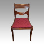 Set of 8 Regency mahogany dining chairs - Image 7