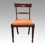 Set of 8 Regency mahogany dining chairs - Image 2