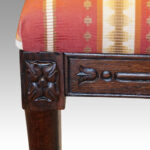 Set of 8 Regency rosewood dining chairs - Image 4