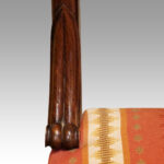 Set of 8 Regency rosewood dining chairs - Image 6