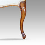 Set of 8 Victorian walnut dining chairs - Image 4