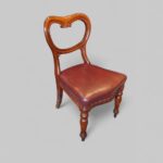 Set of 8 Victorian mahogany dining chairs - Image 2