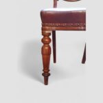 Set of 8 Victorian mahogany dining chairs - Image 4