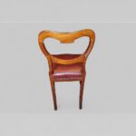 Set of 8 Victorian mahogany dining chairs - Image 3