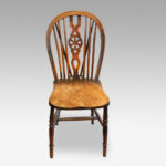 Set of 8 antique Windsor chairs - Image 6