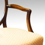 Set of 8 Adam style mahogany dining chairs - Image 10