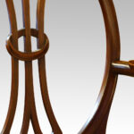 Set of 8 Adam style mahogany dining chairs - Image 5