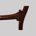 Set of 8 mahogany George IV dining chairs - Image 3