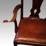 Set of 8 mahogany Georgian style chairs - Image 3