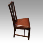 Set of 8 mahogany Georgian style chairs - Image 10