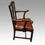 Set of 8 mahogany Georgian style chairs - Image 6