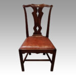 Set of 8 mahogany Georgian style chairs - Image 8