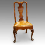 Set of 8 mahogany Victorian dining chairs in the Georgian style - Image 3