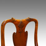 Set of 8 mahogany Victorian dining chairs in the Georgian style - Image 4