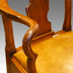 Set of 8 mahogany Victorian dining chairs in the Georgian style - Image 5