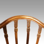 Set of 8 shield back dining chairs - Image 10
