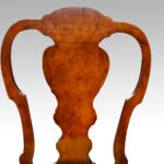 Set of 8 Edwardian walnut dining chairs - Image 13