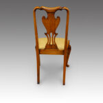 Set of 8 Edwardian walnut dining chairs - Image 11