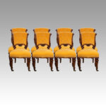 Set of 8 Victorian dining chairs
