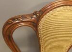 Fine Set of 6 Victorian Walnut Cabriole Leg Dining Chairs NOW SOLD - Image 8