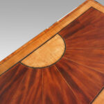 Sheraton inlaid mahogany card table - Image 8