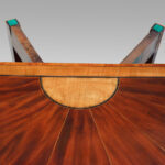 Sheraton inlaid mahogany card table - Image 4