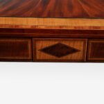 Sheraton inlaid mahogany card table - Image 3
