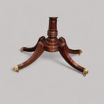 Sheraton style pedestal dining table - Image 5