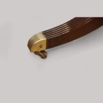 Sheraton style pedestal dining table - Image 6
