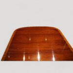 Sheraton style pedestal dining table - Image 4