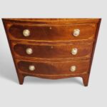 Small Antique mahogany chest - Image 6