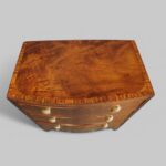 Small Antique mahogany chest - Image 2