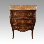 Small Continental marquetry commode