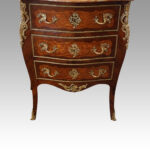 Small Continental marquetry commode - Image 2