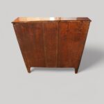 Small Georgian mahogany bow chest - Image 9