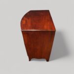 Small Georgian mahogany bow chest - Image 6