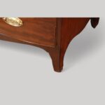 Small Georgian mahogany bow chest - Image 4