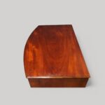 Small Georgian mahogany bow chest - Image 3