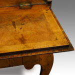 Antique walnut bureau bookcase - Image 7