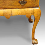 Antique walnut bureau bookcase - Image 3